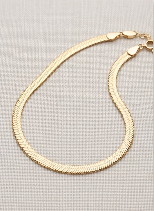 Herringbone Chain Bracelet